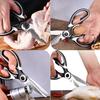 2 Pcs Kitchen Scissors for Food,Kitchen Shears,Heavy Duty High Carbon Stainless Steel Cooking Cutting Scissor for Food
