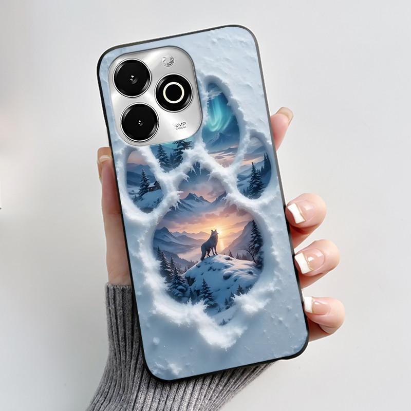 Phone Case For Umidigi G100X / G9X Case Luxury Cute Love Heart Rabbit Cartoon Funny Cover Black Soft Silicone Protective Casing