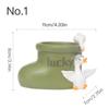 Cute Animal Resin Flower Pot Succulent Pot Planter Home Decor Desktop Ornaments Bonsai Plant Pot Garden Decoration
