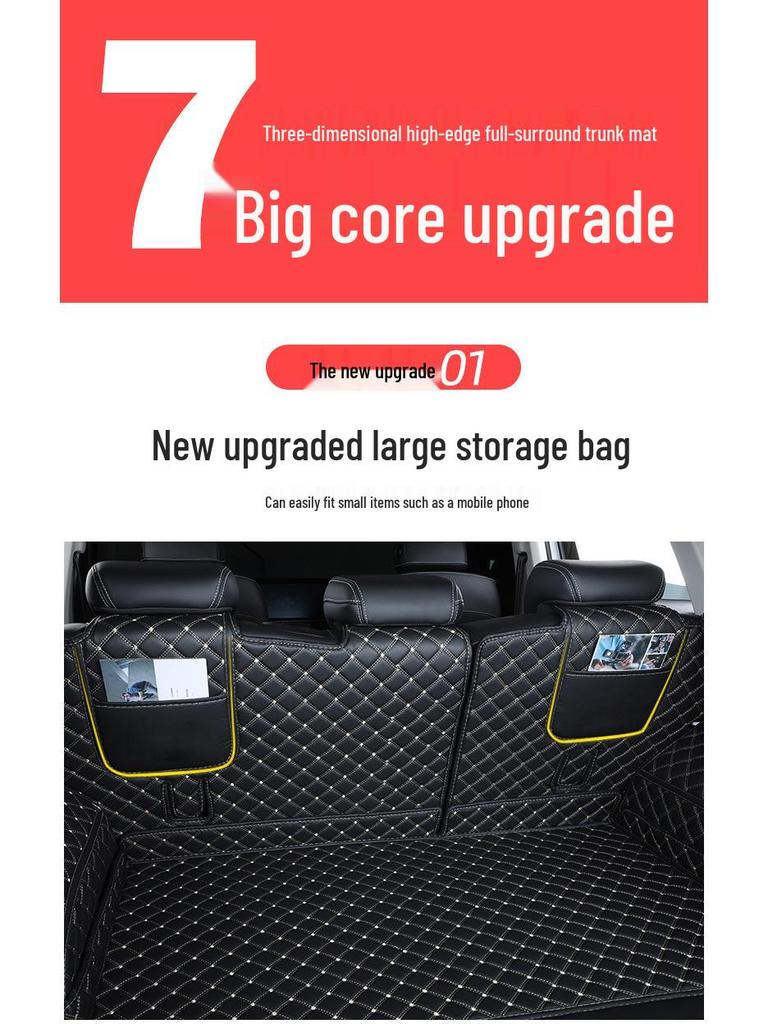 Nissan Trunk Mat for Sylphy, Qashqai, Teana, Kicks, Sunny, X-Trail, Tiida, Murano, Bluebird