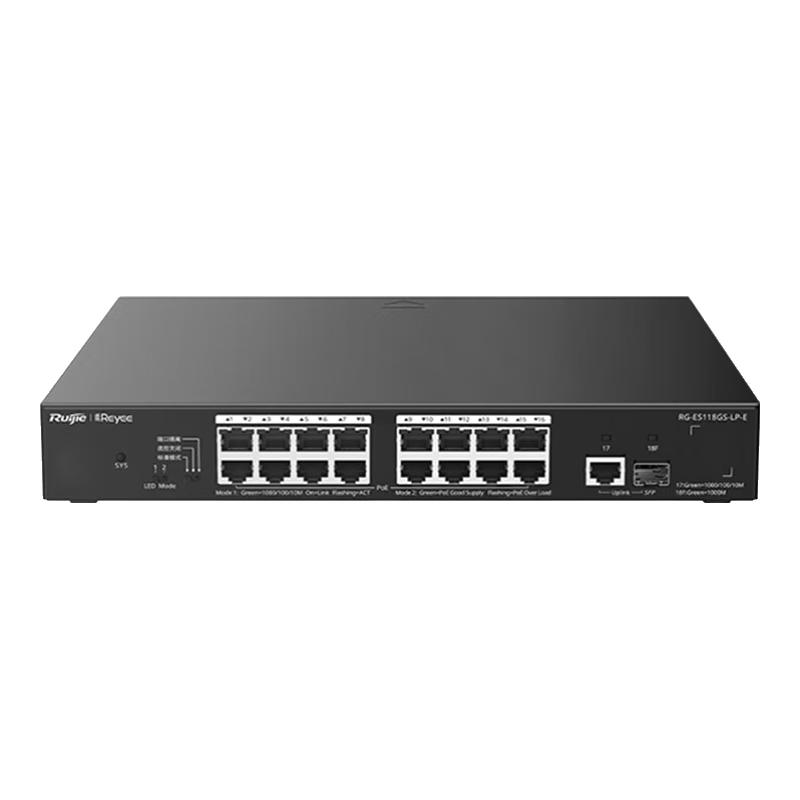 

Ruijie Gigabit Non-Managed PoE Ethernet Switch