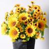 Sunflower Field Style: 13-Head Pastoral Sunflower Bouquet for Weddings & Celebrations