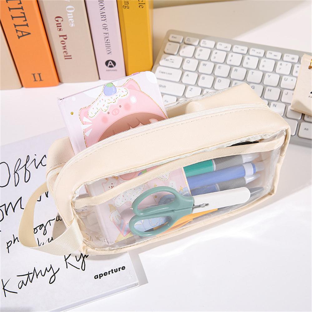 School Case Waterproof Pencil Bag Pen Case Portable Pencil Storage Bags For Students Office School
