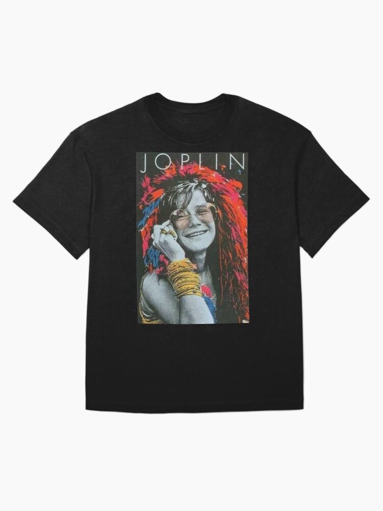 Janis Joplin Potrait Memorabilia poster Oversized T-Shirt
