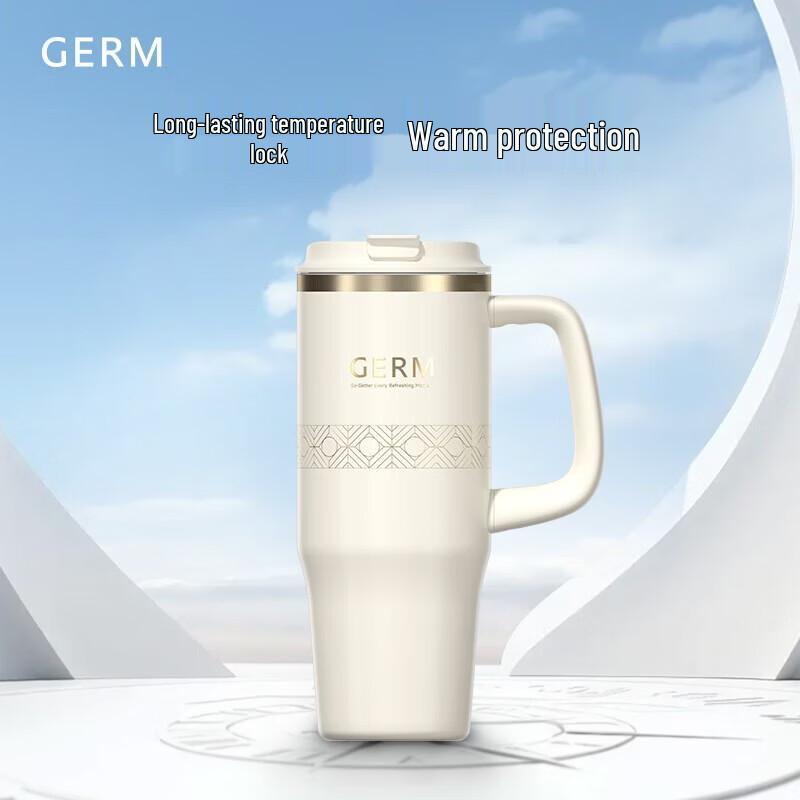

Gemi Large Capacity Ceramic Insulated Travel Mug