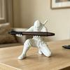 3D Printed Ninja Pen Holder Cool Ninja Figurine Pencil Stand Decorative Desk Organizer for Anime Fans Office Desk Gaming Room Decor