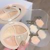 4-χρωμα Ενυδατική Κρέμα Concealer Άψογο Καμουφλάζ & Λαμπερή Λάμψη για Μαύρους Κύκλους, Πλήρης Κάλυψη Easy Contouring All-in-One Foundation