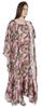 Moomaya Long Kaftan Maxi Dress For Women  s Kimono Sleeves Beachwear Cover Up Plus Size