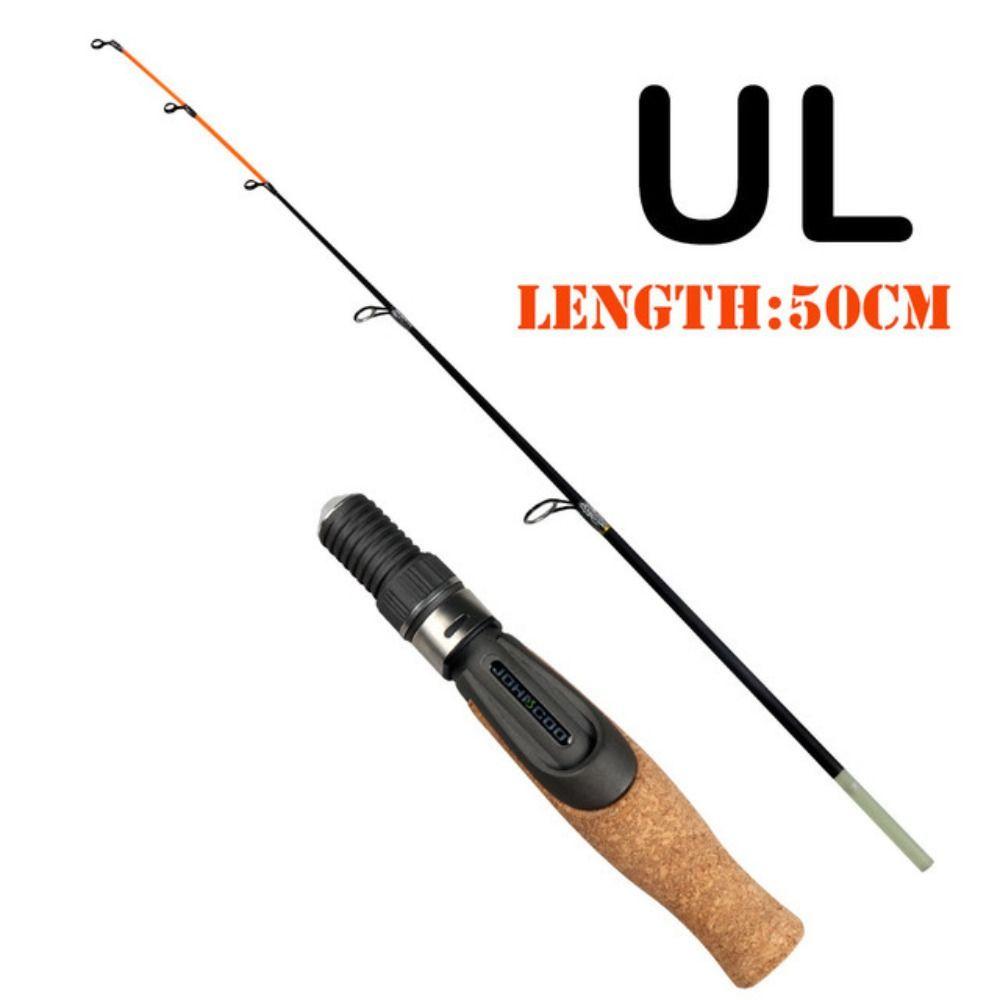 2026 Retractable Ice Fishing Rods Spinning Carbon Ice Fishing Pen Pole UL ML Portable Ice Fishing Rod Winter
