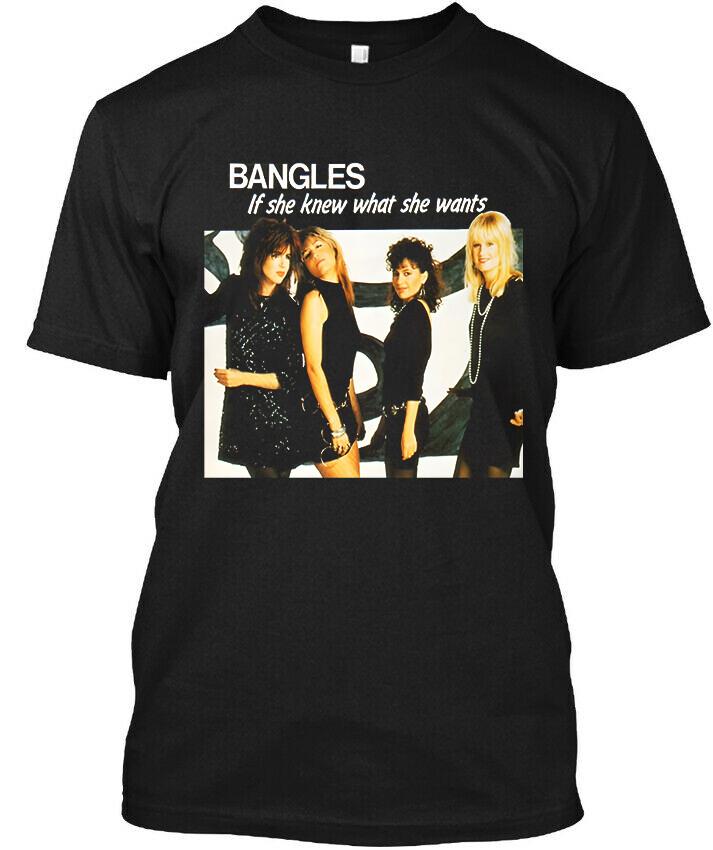NEW POPULAR! The Bangles If She Knew What She Wants American T-Shirt Size S-4XL Unisex T-Shirt XXL