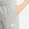 Nike Women's Knitted Fleece Straight Wide-Leg Sport Pants