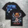 Neon Genesis Evangelion Asuka Tee – Vintage Y2K Anime Heavyweight Cotton Shirt