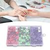 210pcs Nail Sanding Bands Dead Skin Removal Professional Nail Polishing Bands with 2pcs Mandrels 80 