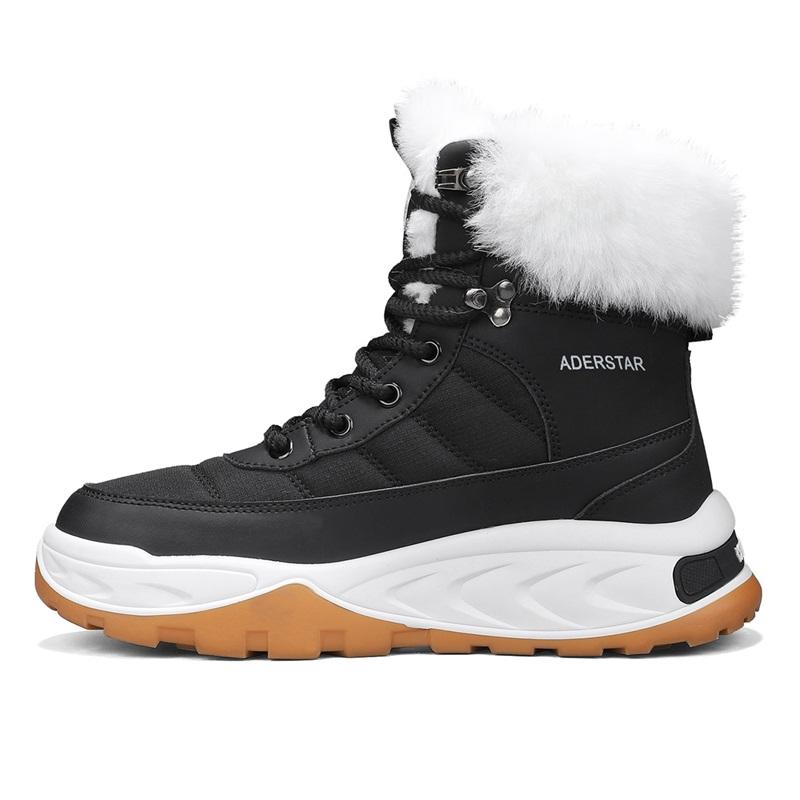 

Осенние/зимние ботинки Высокие бархатные теплые мужские ботинки Нескользящие износостойкие зимние ботинки Мужские зимние ботинки 42 чёрный