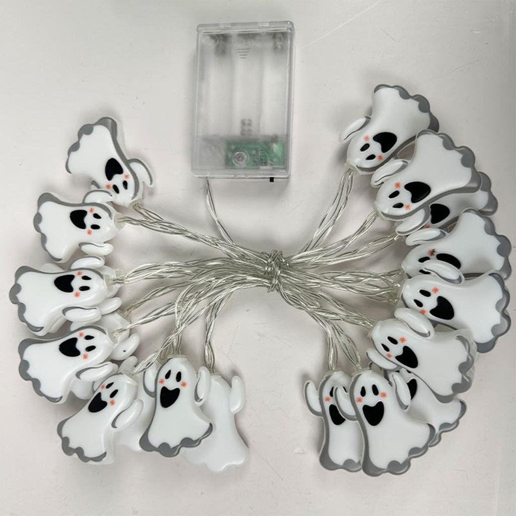 Halloween String Lights Ghosts For Home Decor Indoor Party Holiday 59inch