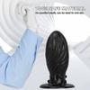 PVC Anal Plug Smooth Butt Plug Prostate Massager Adult Sex Toy for Men Women Fisting 18+