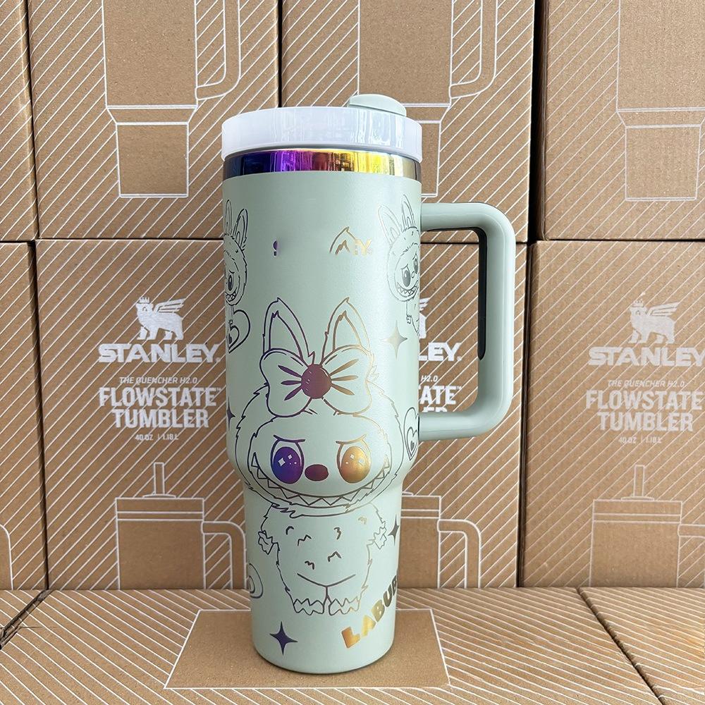 40Oz Handle Car Cup Stanley Same 304 Stainless Steel Ice Cup Thermos Cup