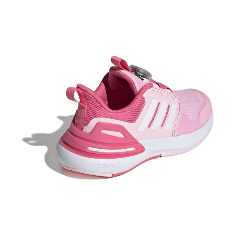 Adidas Rapidasport Bounce Closure Abrasion Resistant Low Top Kids' Running Shoes Pink Kids' Sneakers IF8541