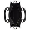 Coach Dylan 21 Metal Logo Adjustable Detachable Shoulder Strap Zipper Closure Leather Shoulder Tote Bag Small Women Handbags Black CT910-QBBK