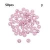 50Pcs 4mm Mini Round Buttons Handmade Doll Clothes Decoration Buckles Candy Color Buttons DIY Doll Clothes Sewing Accessories