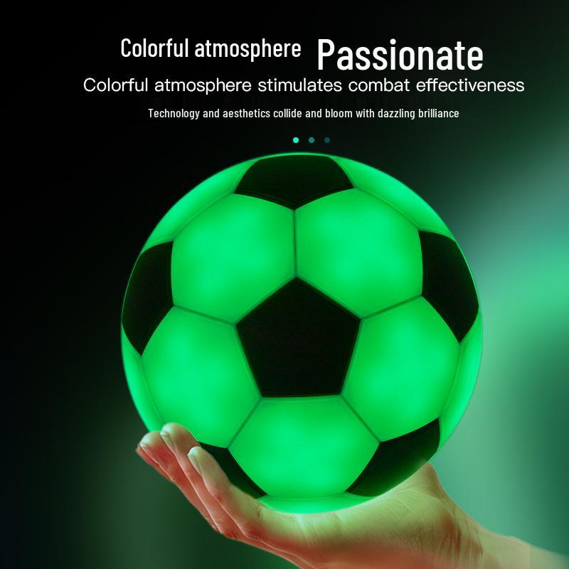 Rechargeable Touch-Control Smart Football Lamp: Night Light & Outdoor Camping Atmosphere Light