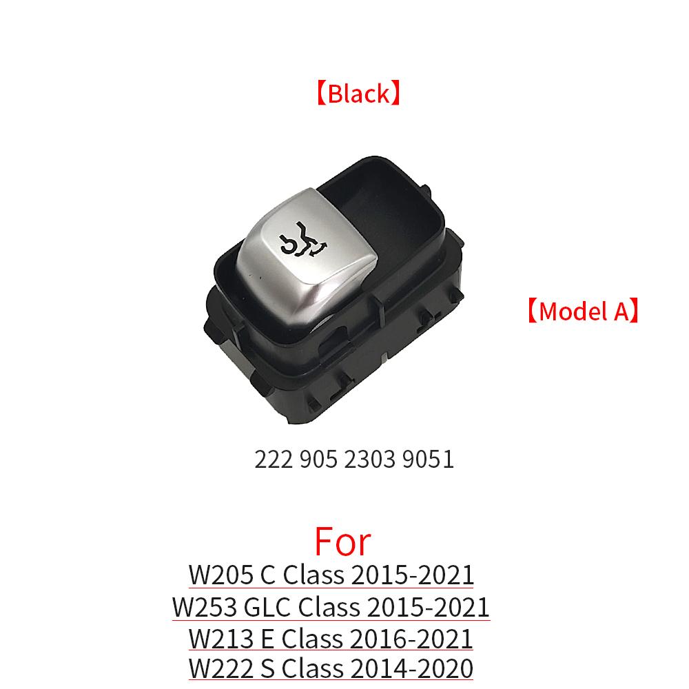 For Benz W205 W213 W222 W253 Car Trunk Unlock Release Button Cover For Mercedes C E S GLC Class Car Accessories 2229051604