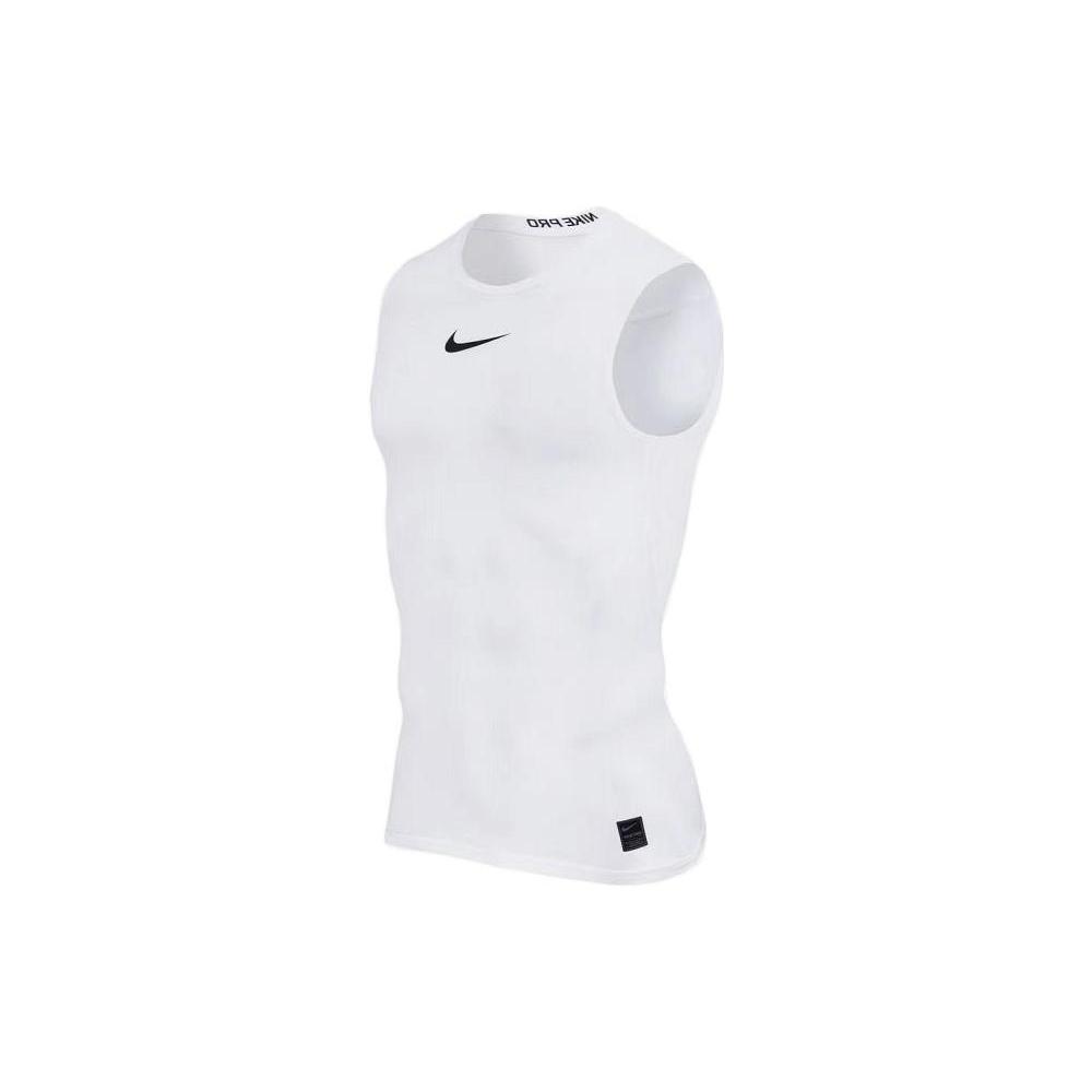 Nike Men's Logo Quick-Dry Sleeveless Tank White DD1638-100