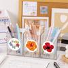 500Pcs/Roll Hibiscus Flowers Kids Rewards Stickers - DIY Scrapbooks Album Decor Sealing Label Decals