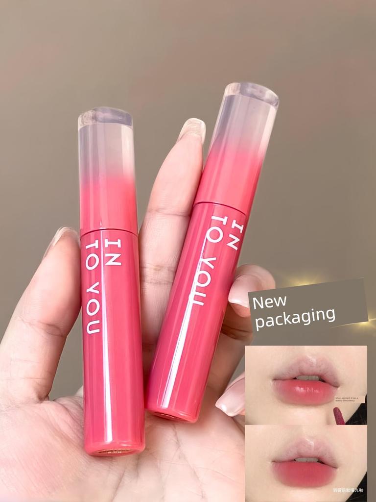 into You Admire Your Mist Lip Lacquer W01 Matte Finish No Stain on Cup Non-Fading Plain White Lipstick