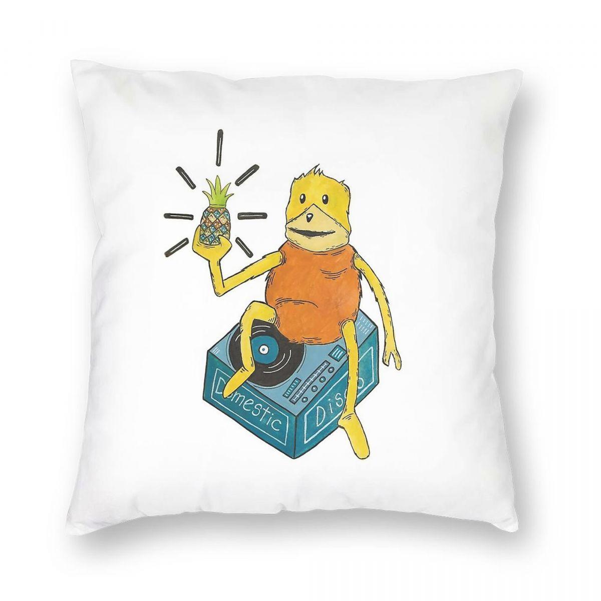 Мистер Flat Eric. Квадратная наволочка Oizo Полиэстер Лен Бархат Креативная Наволочка для декоративной подушки на молнии Чехол для автомобильной подушки 18 12x12Inch