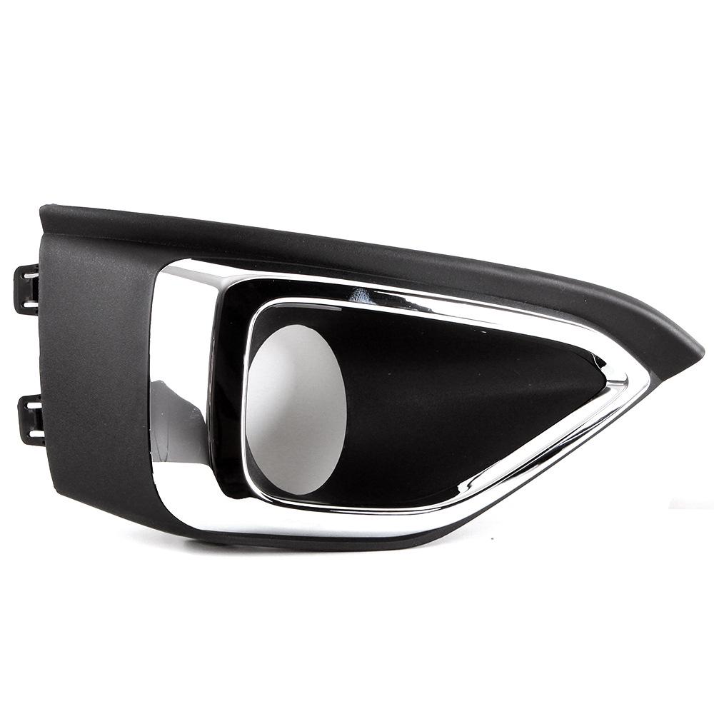Fits 19-21 Honda BR-V: Front Bumper Fog Light Cover Electroplated Frame