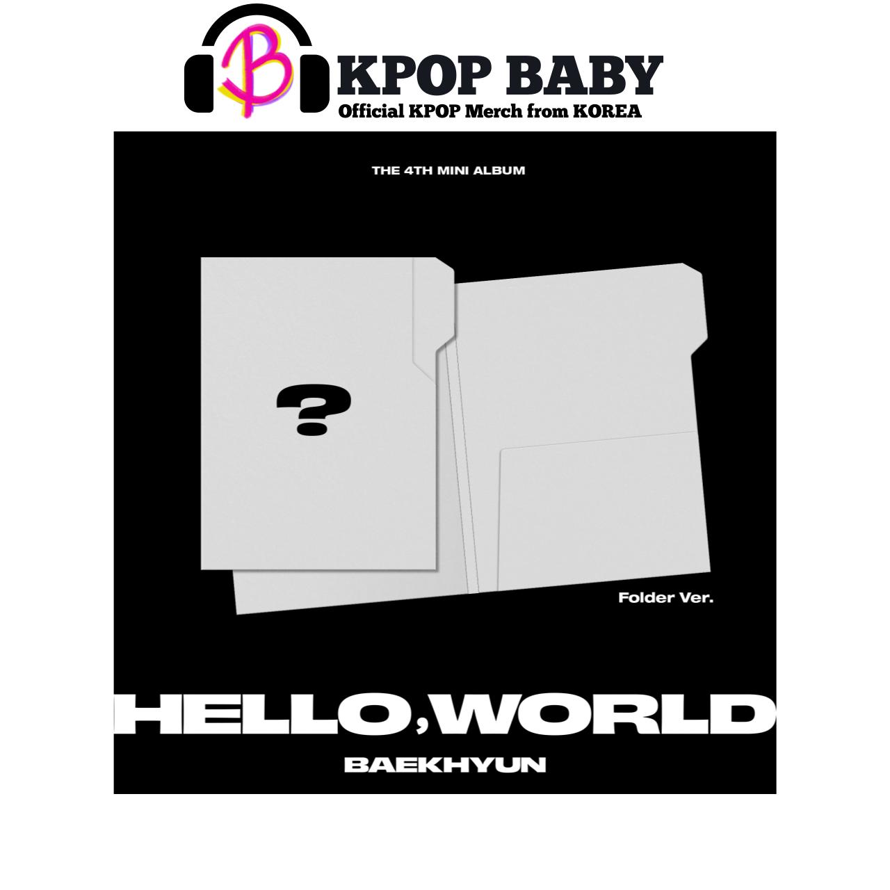 

BAEKHYUN - 4-й мини-альбом [Hello, World] (Папка Вер.)