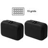 2pc 3/10ML Insulin Vials Storage Case EVA Waterproof Insulin Case Large Capacity Wear-resistant Insulin Vial Protector Diabetics