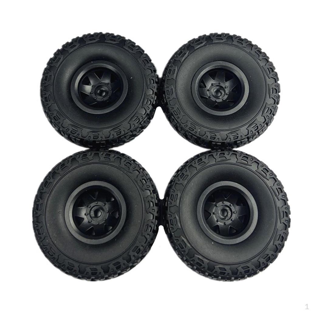 4 Pieces Tires Ld18499 Ld18401 Replacement Part Easy Installation Model DIY Spare
