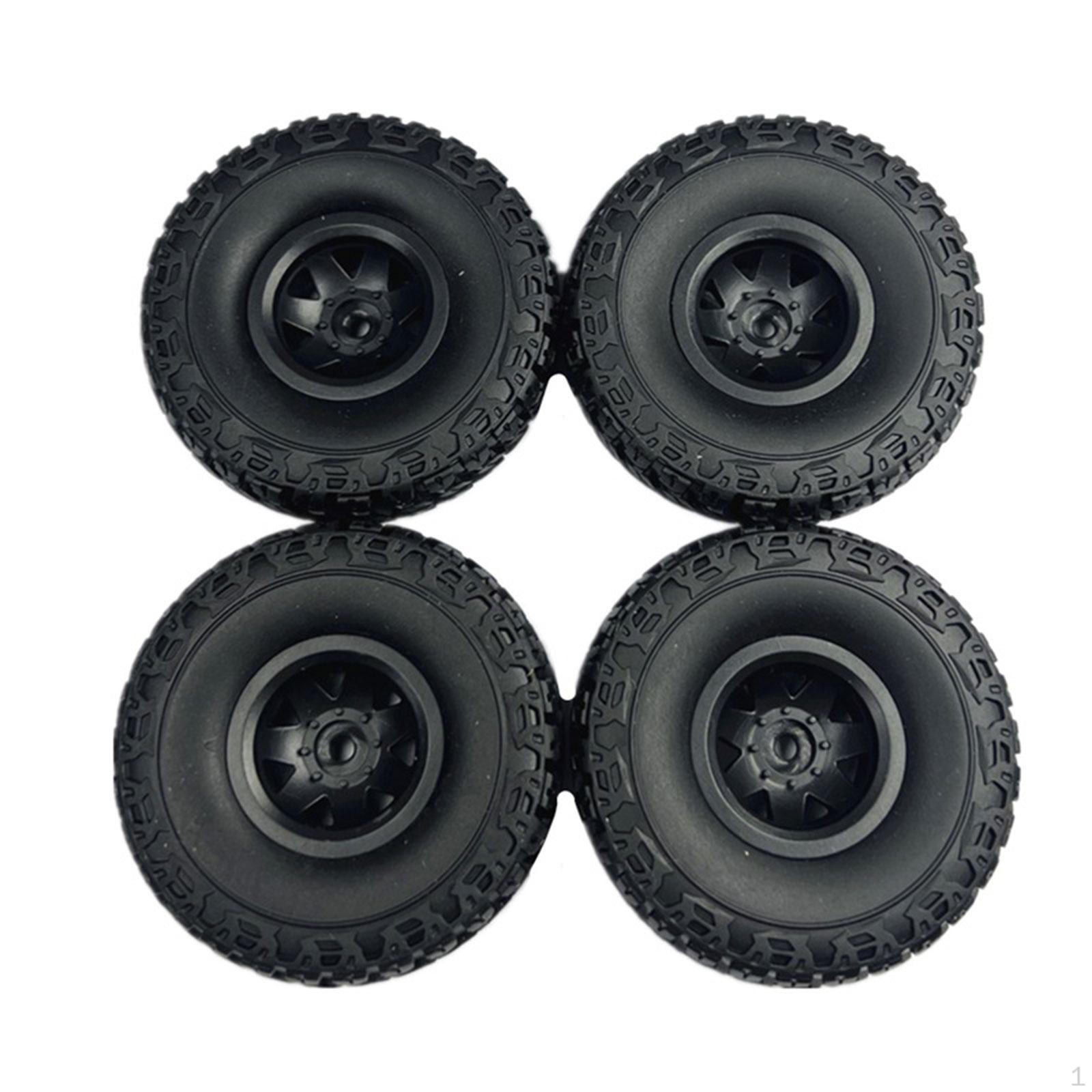 

4 Pieces Tires Ld18499 Ld18401 Replacement Part Easy Installation Model DIY Spare