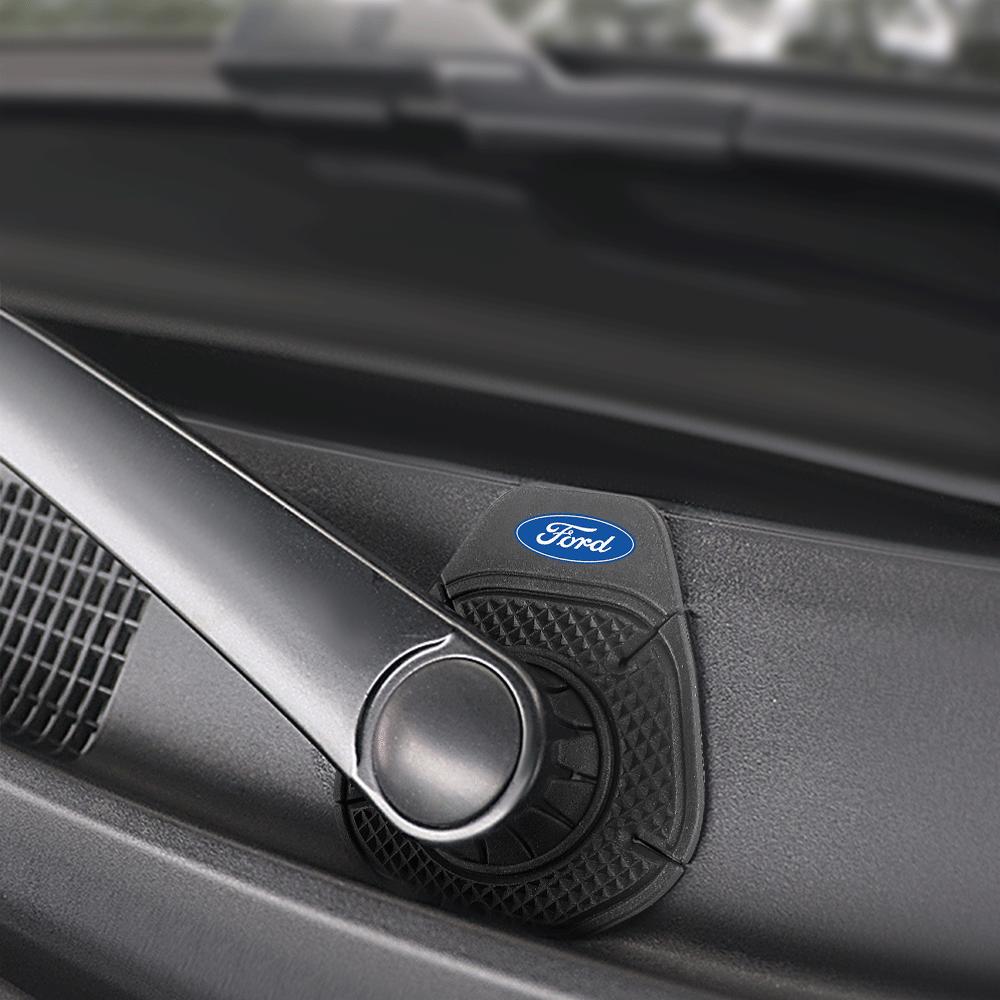 Car Sticker 1/2Pcs Car Windshield Wiper Arm Hole Prevent Debris Protection Cover For Ford Mondeo Fiesta Mk6 F150 Ranger Mustang