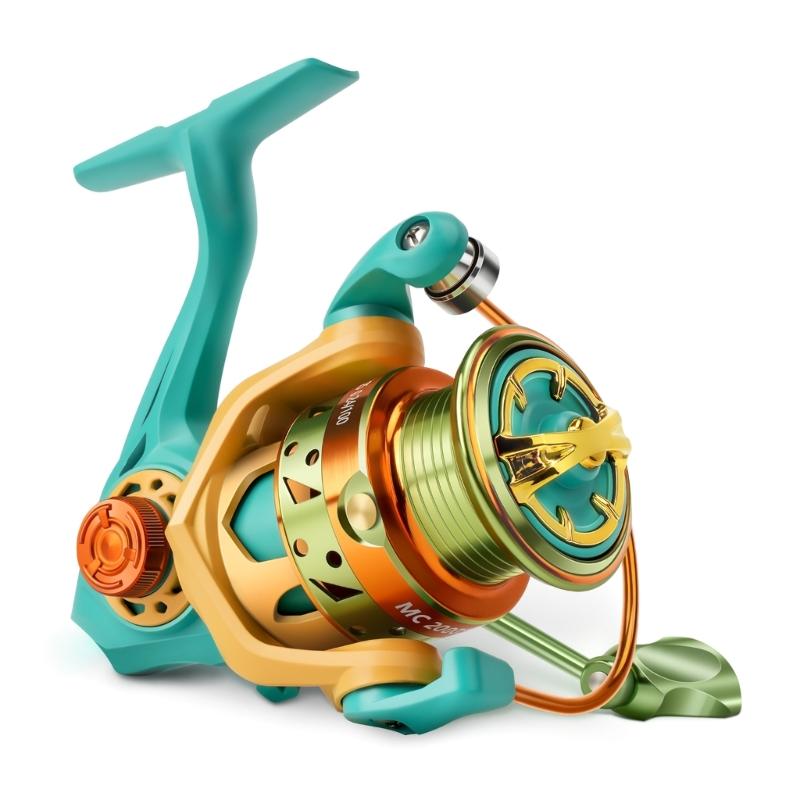 Highly Speed 5.2:1 Ratio Spinnings Fishings Reel Fishings Reel Baitcasting Reel for Saltwater, Freshwater Easily Use