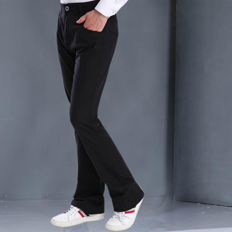 Men's Casual Pants Summer Thin Pants Men's Large Size Micro Flare Pants Men's Loose Casual Pants