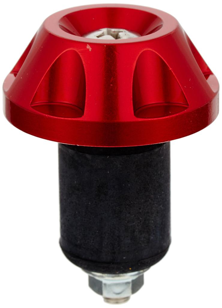 Hurricane HB0318R Aluminum Side Cap P34 Billet Red Bar End