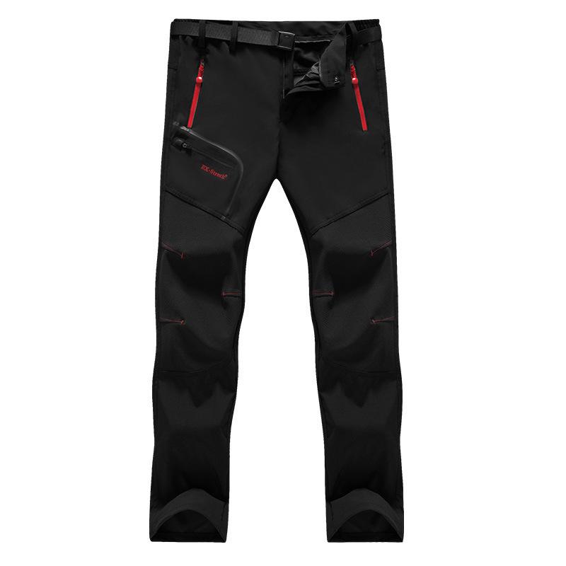 Waterproof Quick-Dry Fleece Softshell Ski Pants for Men & Women