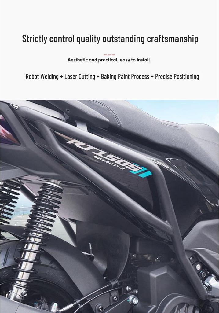 Zongshen RT150S Scooter Full Coverage Bumper Guard Set
