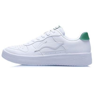 Li Ning Wrap Warm Rutschfeste Low-Top Skate Schuhe Herren Sneaker Weiß Grün AGCS419-2