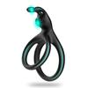 Silicone Penis Ring Clitoris Stimulator Cock Ring Delay Ejaculation 2in1 Cock Ring Erection Ring Sex Toys for Men Couples