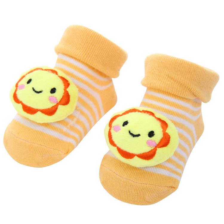3D Baby Soccer Socks Anti-Slip Cotton Infant Socks Cute Football Pattern Soft Newborn Toddler Socks for Baby
