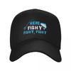 Here Fishy Fishy Baseball Cap Trucker Cap Hood Dad Hat Vintage Elegant Women's Hats Men's