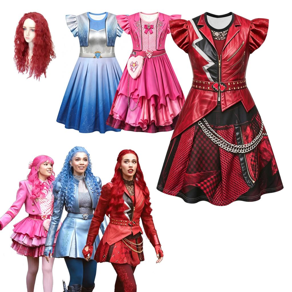 Descendants 5 Bodysuit Halloween Stage Performance Costume