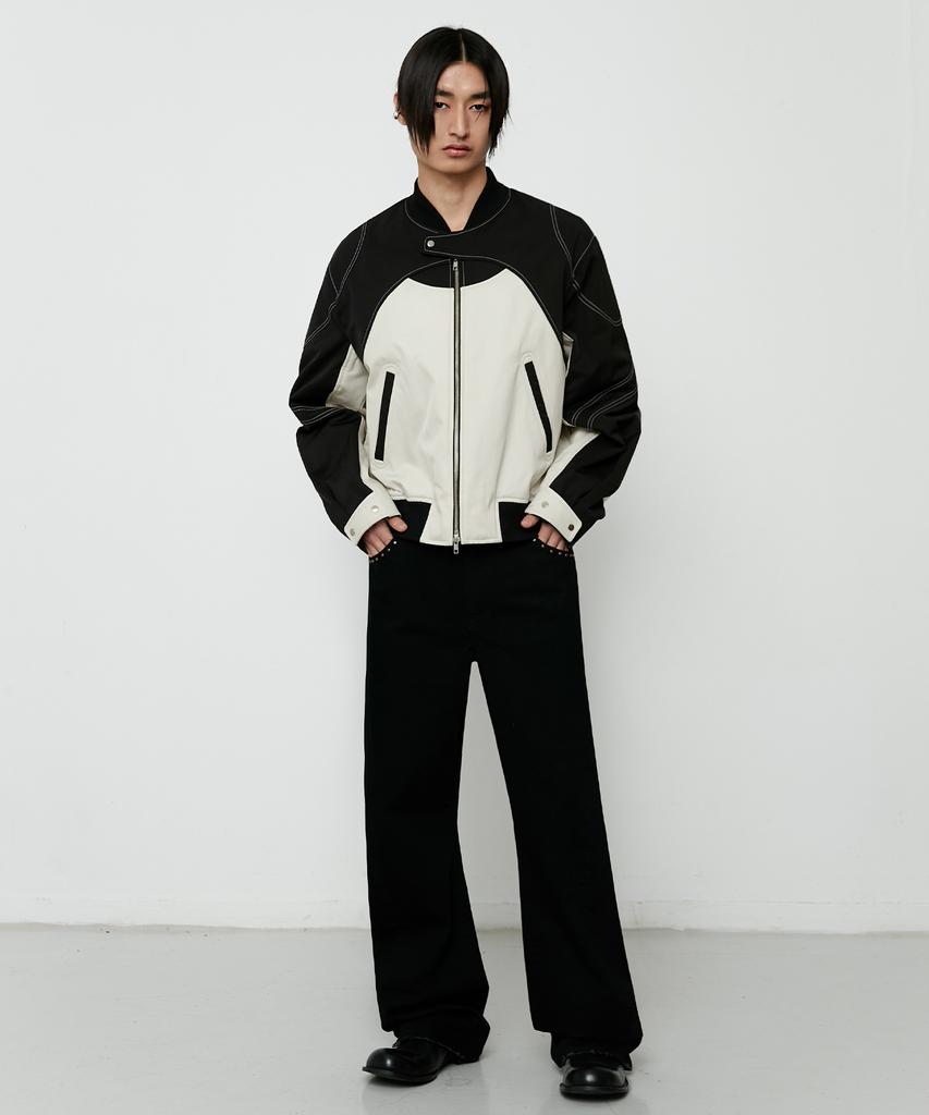 Lmood Bowling Bomber Jacket Black