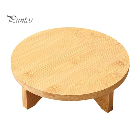 

Подставка для растений из бамбука, держатель для цветочного горшка, круглый табурет для использования в помещении, подставка для горшков, кексов, керамики M