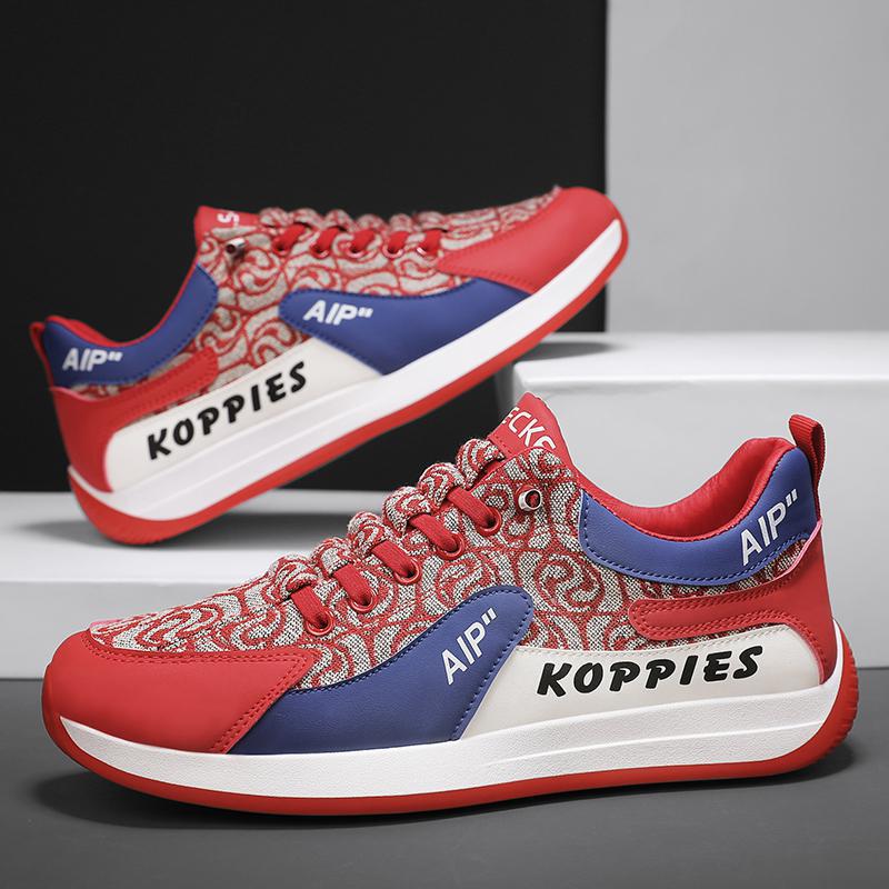 Новые красные кеды повседневные спортивные обувь Форреста Гампа скейтбордические кеды 39