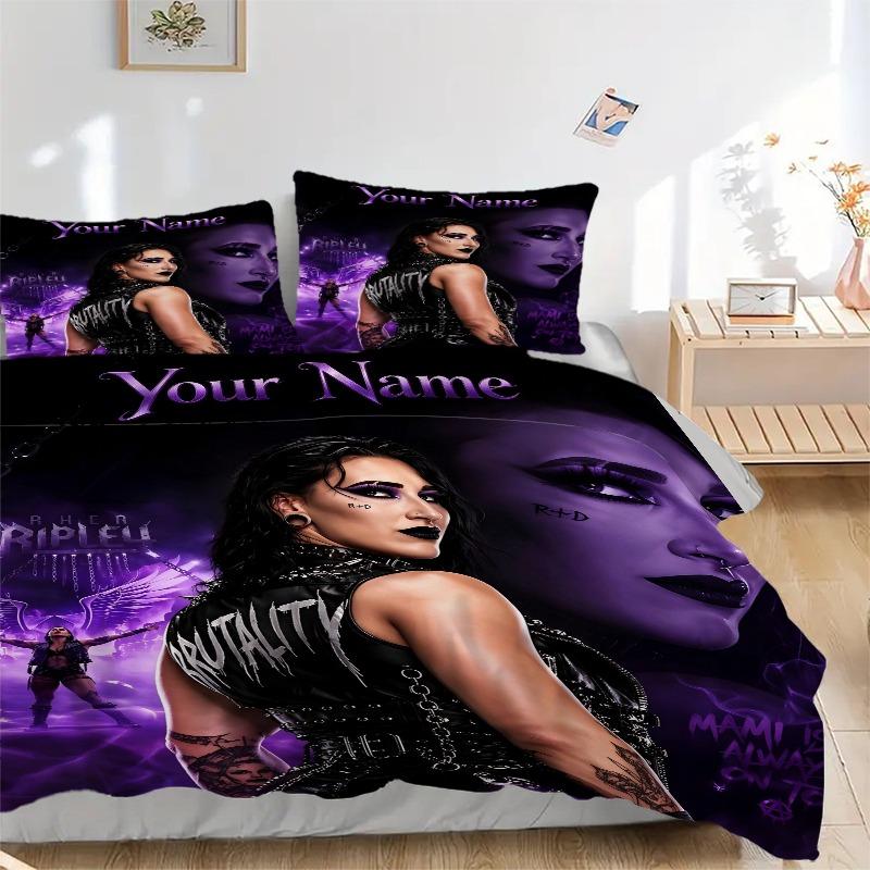 Custom 3Pcs River Ripley Brutality Reigns Bedding Sets For All Sizes New 3D Printed Bed Cover Comforter Duvet Cover Pillowcase Bedroom Decoration
